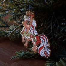 Load image into Gallery viewer, Winter Pony Enamel Pin