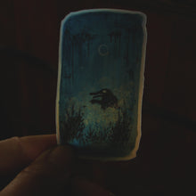 Load image into Gallery viewer, Metallic Zombie Alligator Sticker