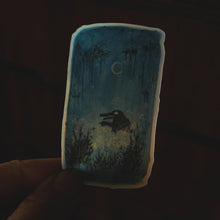 Load image into Gallery viewer, Metallic Zombie Alligator Sticker