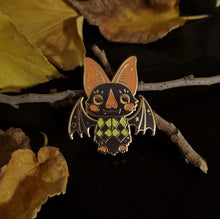 Load image into Gallery viewer, Halloween Bat Enamel Pin
