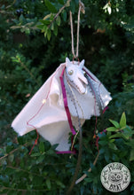 Load image into Gallery viewer, Mari Lwyd Ornament - Classic Yule
