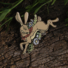 Load image into Gallery viewer, SECONDS Henryk Hare Enamel Pin
