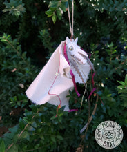 Load image into Gallery viewer, Mari Lwyd Ornament - Classic Yule
