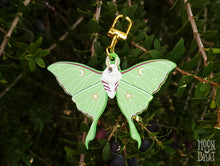 Load image into Gallery viewer, Luna Moth Charm
