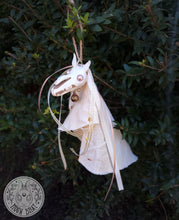 Load image into Gallery viewer, Mari Lwyd Ornament - Sugar Plum
