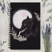 Load image into Gallery viewer, Werewolf Spiral Notebook
