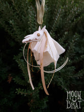 Load image into Gallery viewer, Mari Lwyd Ornament - Sugar Cookie Ivory
