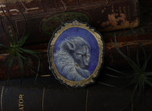 Load image into Gallery viewer, Blaidd Portrait Sticker - Metallic Frame
