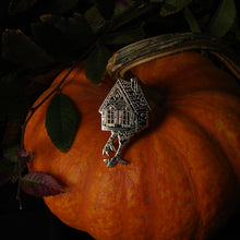 Load image into Gallery viewer, Baba Yaga Witch Enamel Pin
