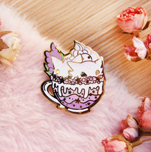 Load image into Gallery viewer, Ghost Trio Latte Enamel Pin
