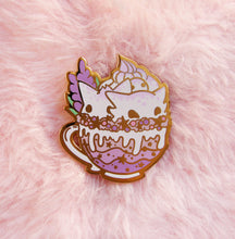 Load image into Gallery viewer, Ghost Trio Latte Enamel Pin
