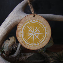Load image into Gallery viewer, Star Hex Sign - Honey Yellow
