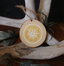 Load image into Gallery viewer, Star Hex Sign - Honey Yellow
