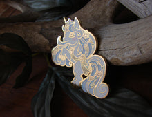 Load image into Gallery viewer, SECONDS Hope Unicorn Enamel Pin
