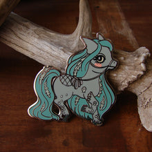 Load image into Gallery viewer, SECONDS Kelpie Pony Enamel Pin
