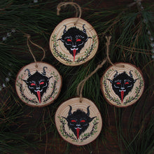 Load image into Gallery viewer, Krampus Hand-Painted Ornament
