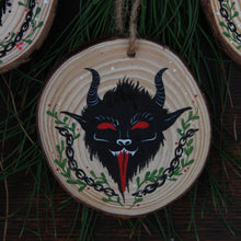 Load image into Gallery viewer, Krampus Hand-Painted Ornament
