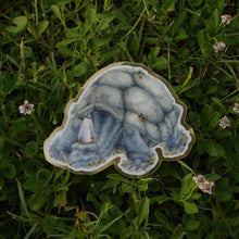 Load image into Gallery viewer, Miriel Turtle Pope Sticker - Metallic Gold
