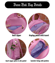 Load image into Gallery viewer, Magical Cathedral Ita Bag - Dawn Pink

