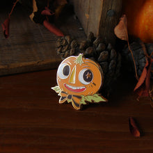 Load image into Gallery viewer, Pumpkin Dandy Enamel Pin
